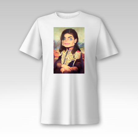 T-shirt Tableau Michael Jackson Joconde