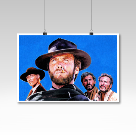 Fine art La Trilogie du dollar
