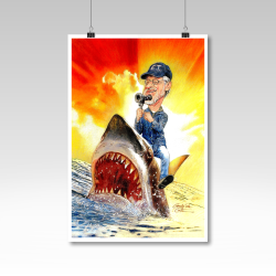 Fine art Steven Spielberg et Bruce